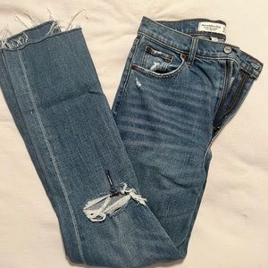 Abercrombie and Fitch Curve Love Slim Jeans